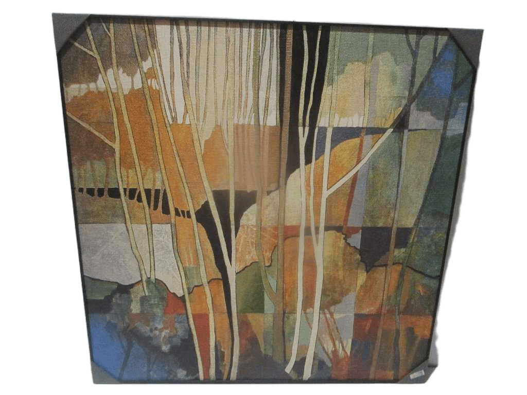 Painting 3d-Print Alu Frame+veneer W/O White Edge 120*120