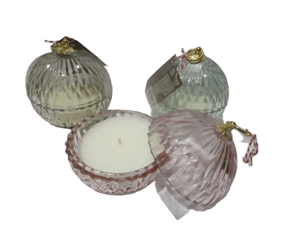 Candle Scented In Glass 12cm