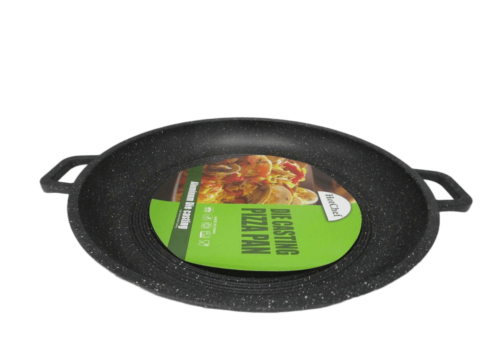 Paella Pan Grey Clr Effet Granite36 Cm