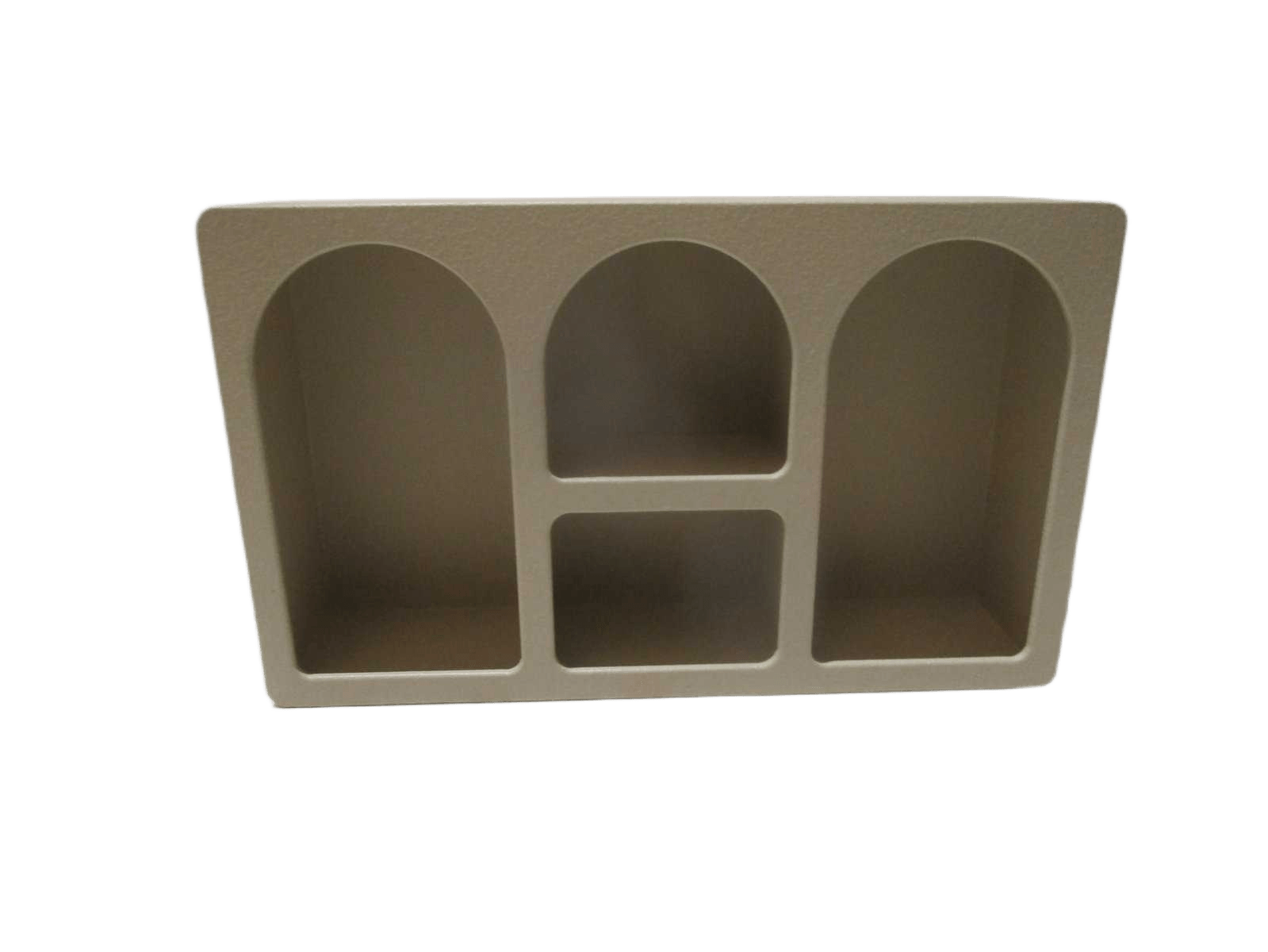 Shelf Mdf Ciment Effect Taupe 60x15x36 Cm