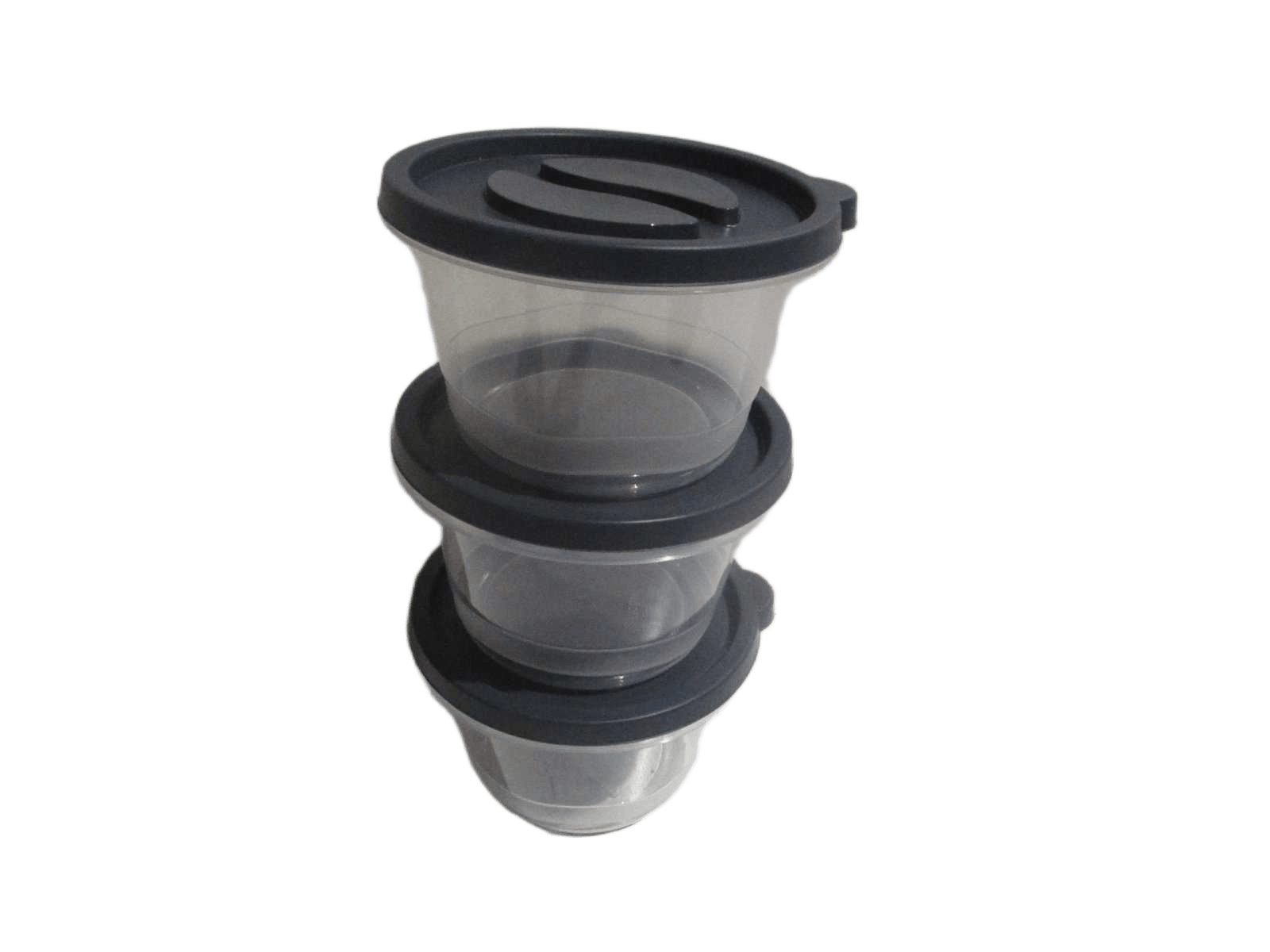 Storage Cans Liberty Round X3pcs 1.23l Midnight Blue