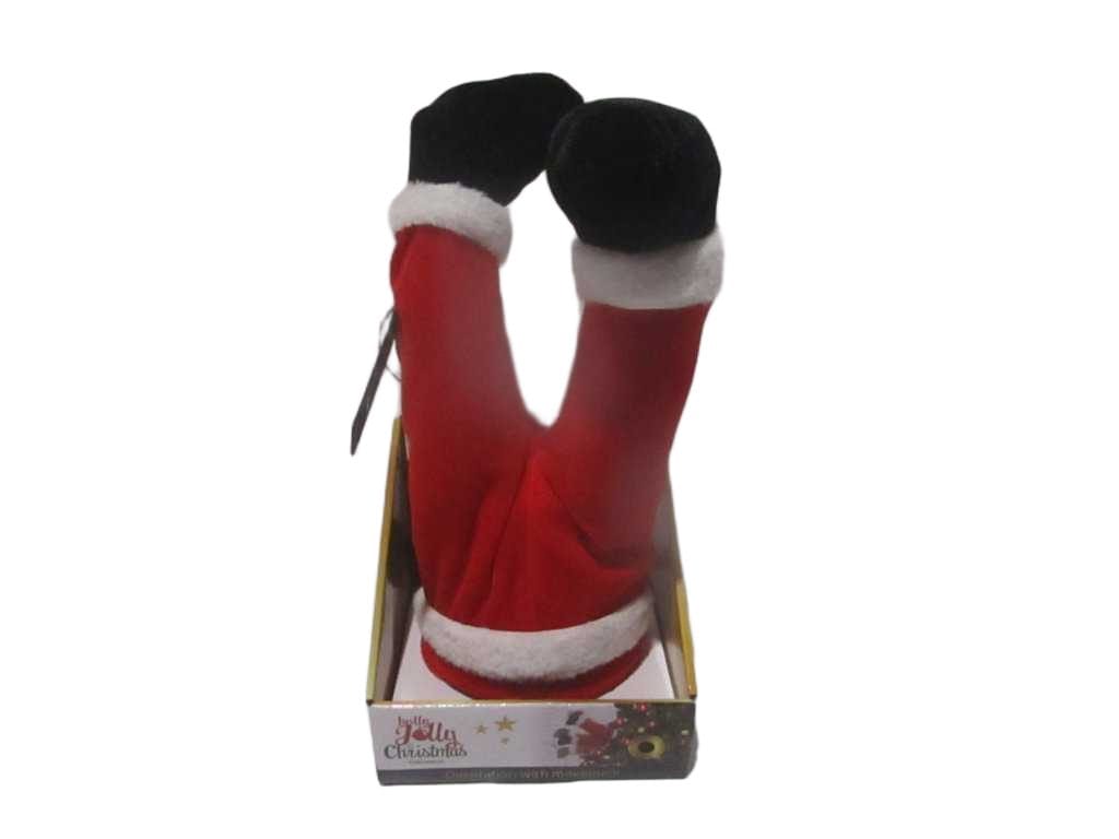 Santa Leg Kicking 35cm
