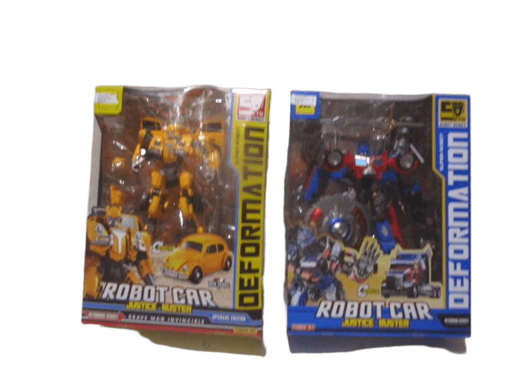 Transform Robot Car With Light &sound 2 Models Assorted 78*51*15cm