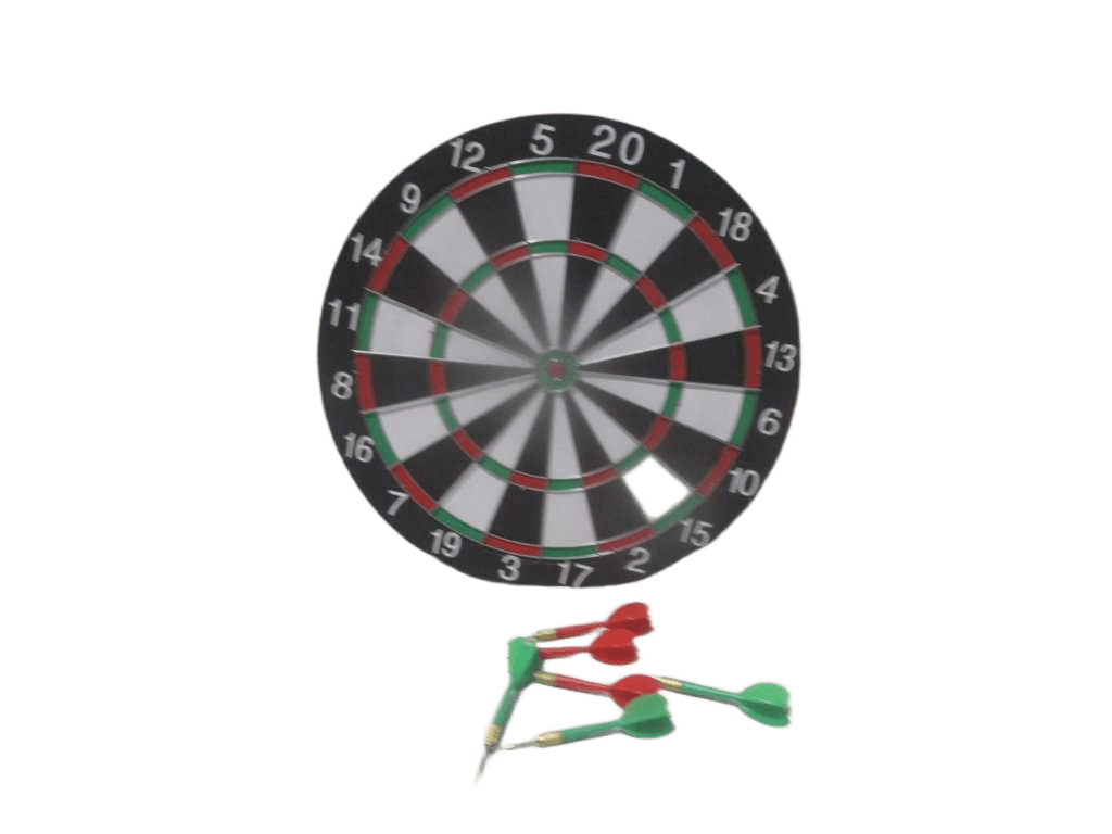 Dart Board Six Dart Blister Packing Dia 36.5cm