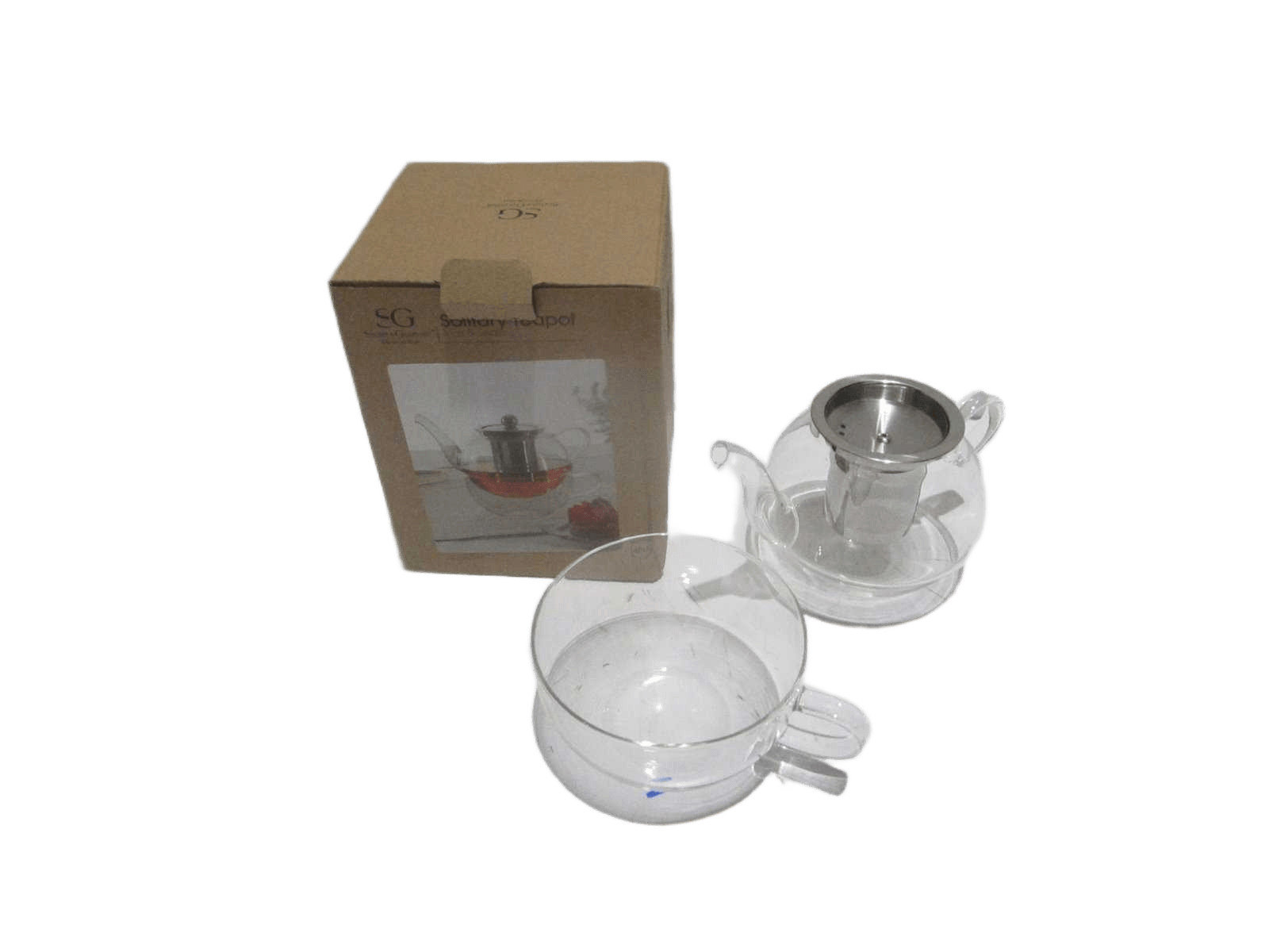 Solitary Glass Teapot
