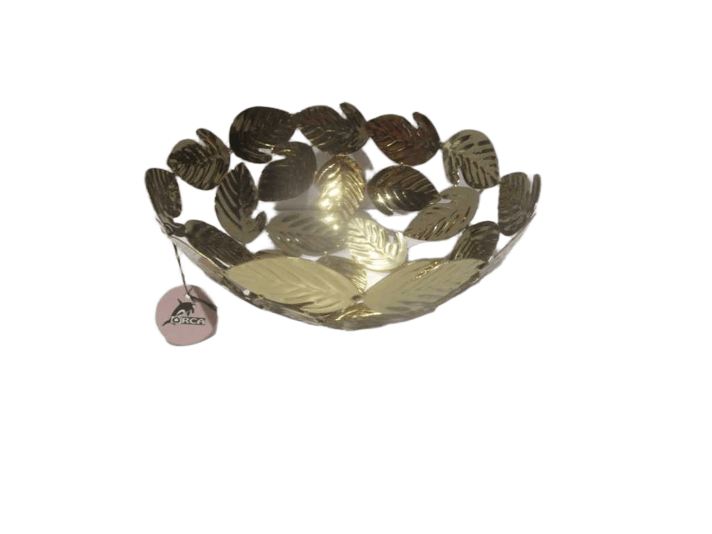 Fruit Basket Small Round Stainless Steel Nickel Plating