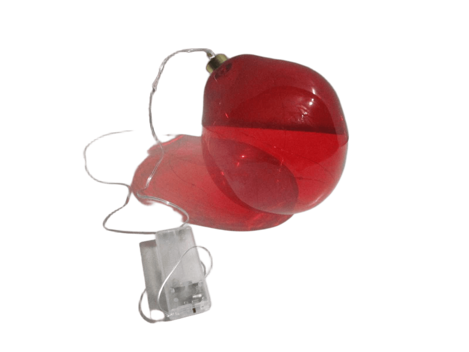 Ball Organic 15cm W Led Red
