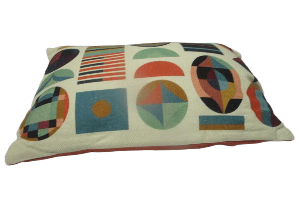 Cushion 100% Cotton Printed With Filling 575 Gr Vacuum Pack