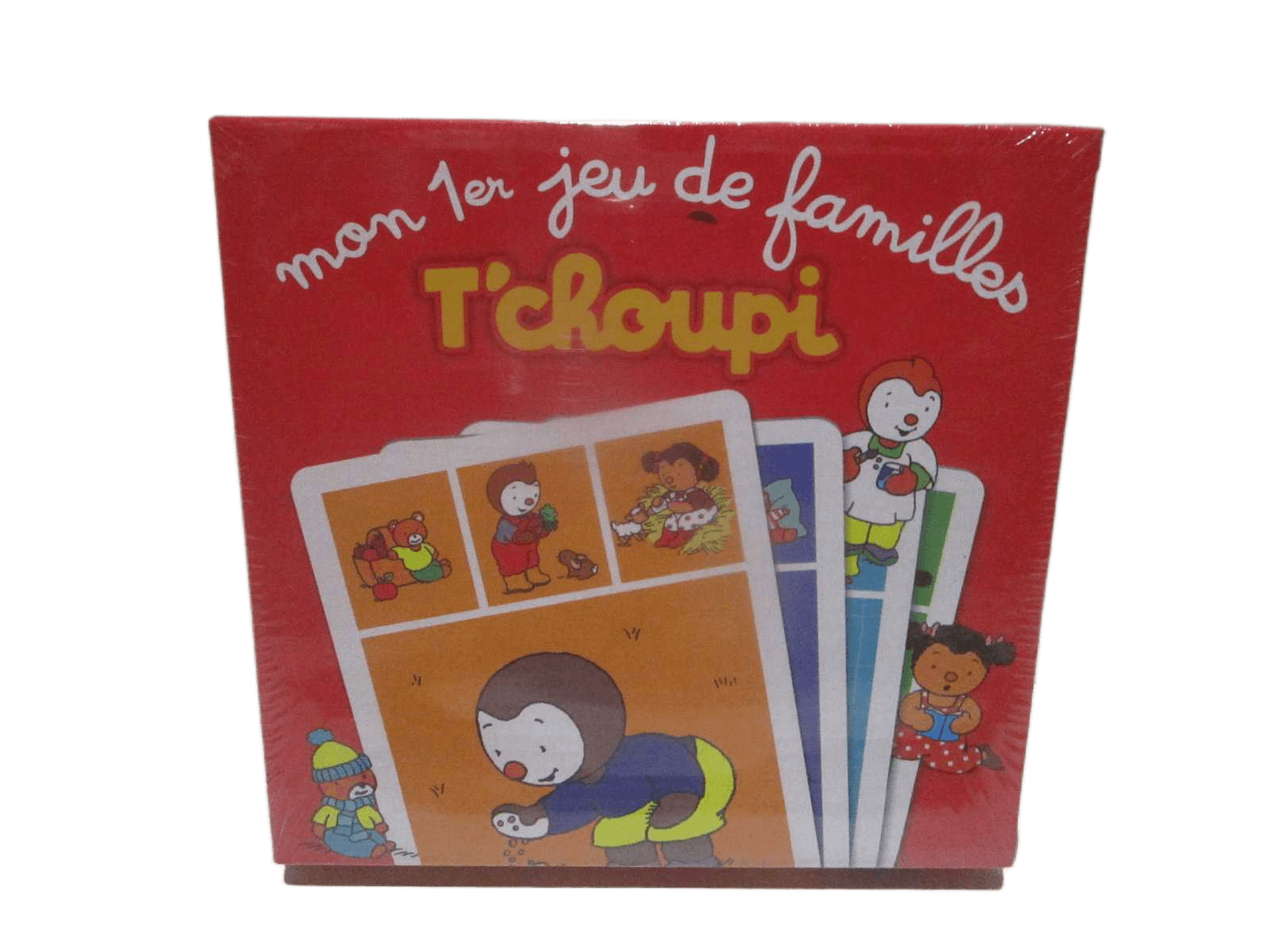 Mon 1en Jeu De Familles T'choupi French 19.5x18.3x4