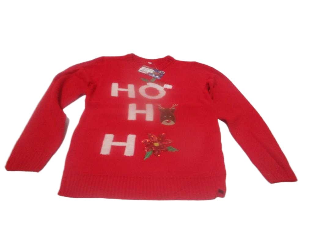 Women Sweater Reindeer Hohoho