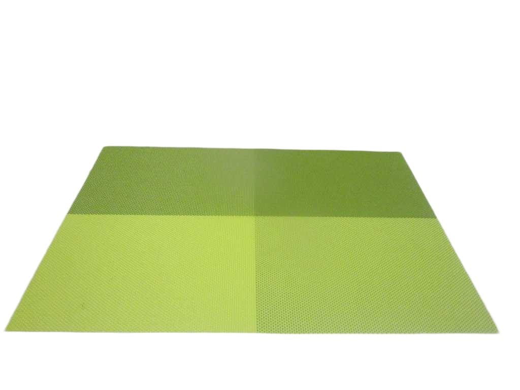 Placemat Pvc 70g 12pc Opp Bag, 72pc In 1 Box Green 30x45