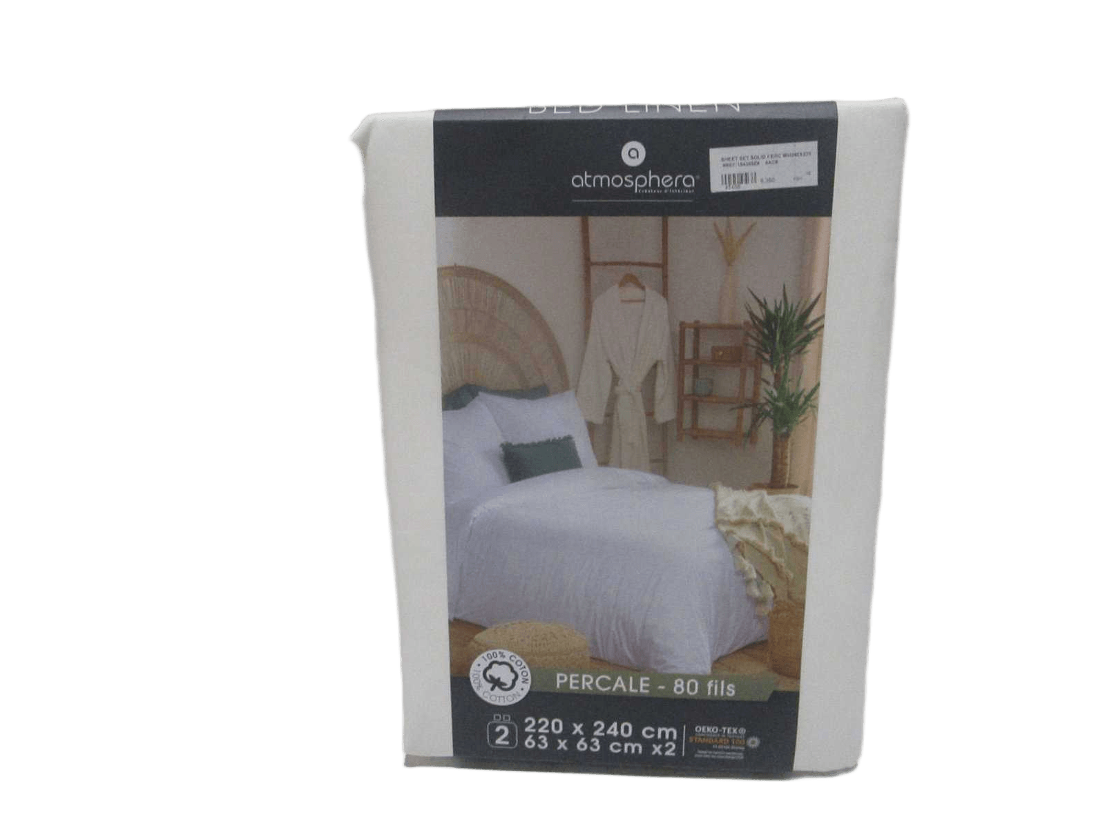 Sheet Set Solid Perc Wh240x220