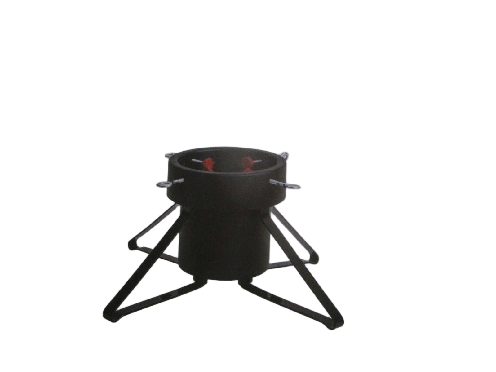 Tree Stand Metal/Pvc Black
