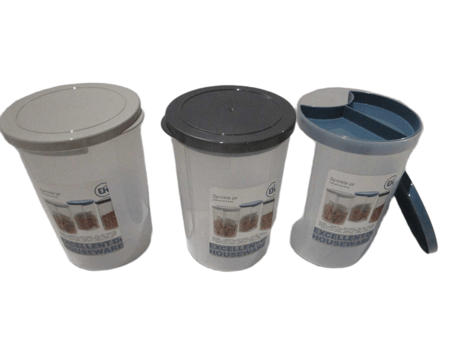 Jar Sprinkle Pp 3-In-1 3ass Cl 1cl=