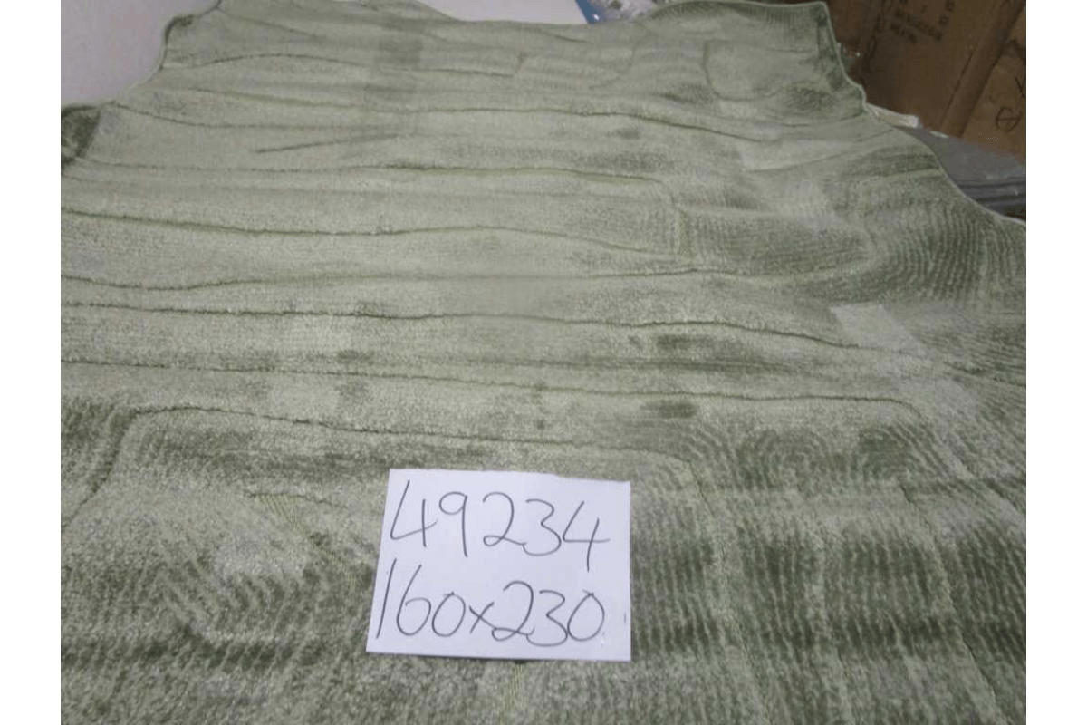 Carpet 160x230 Vanja Pp / Pes Shrink Pp Flat 1,450 Grm/Sqm 8mm Pile Height Green