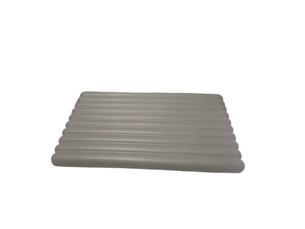 Soap Dish, Polyresin 290g Taupe 13.5*8.5*2