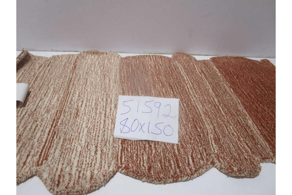 Carpet 100% Wool Handtufted Shaped 2300 Pile + 1000 Back