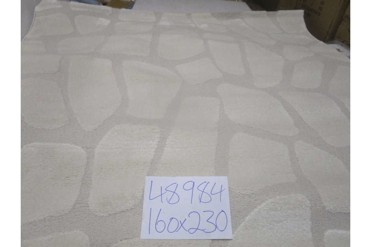Carpet 160x230 Elio D001 3d Effect Pp With Polyester 2,050 Gsm /Sqm 204,800 Points/Sqm 14mm Pile Height 160 Elio-2 Light Beige