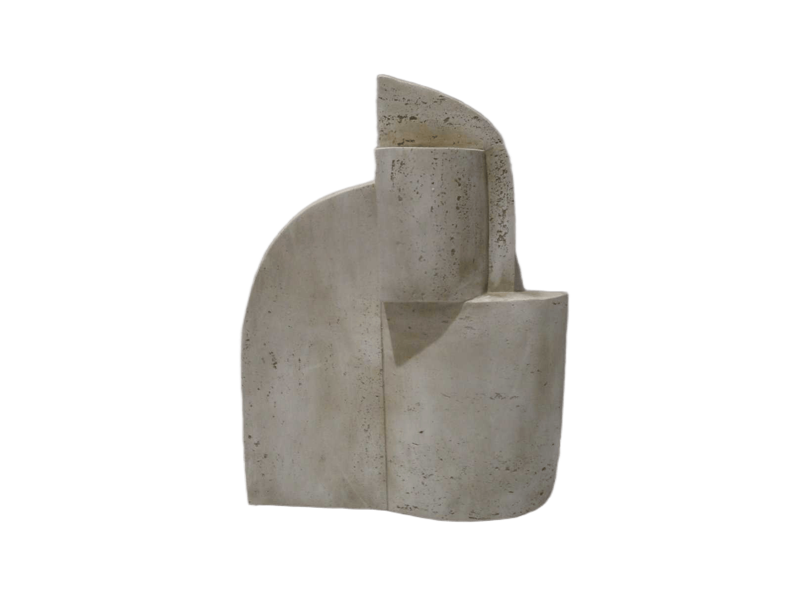 Decor Resin Geometry Wall Dk Beige Full Resin 37x9.3x48