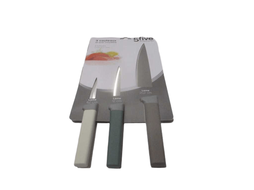 Knives Set Of X3