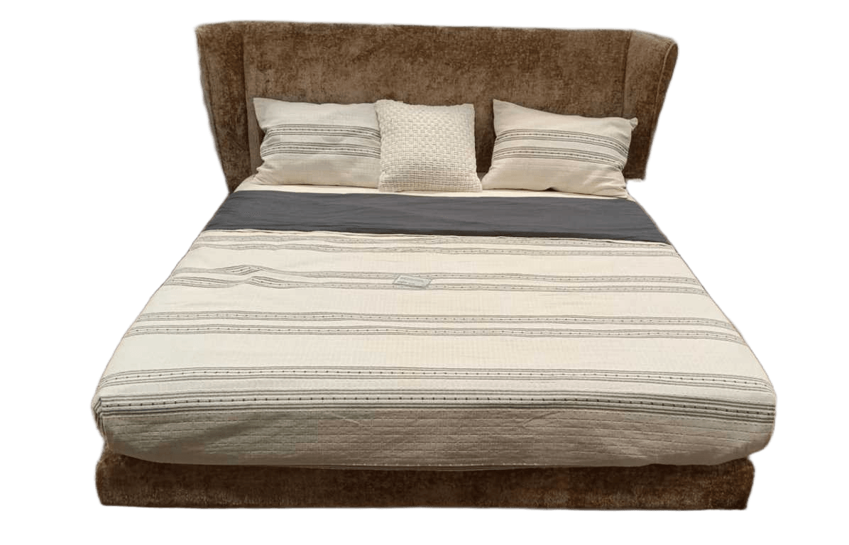 Bed Tan Matress Size 180x200 Sommier 180x200 Cat5 G0602120