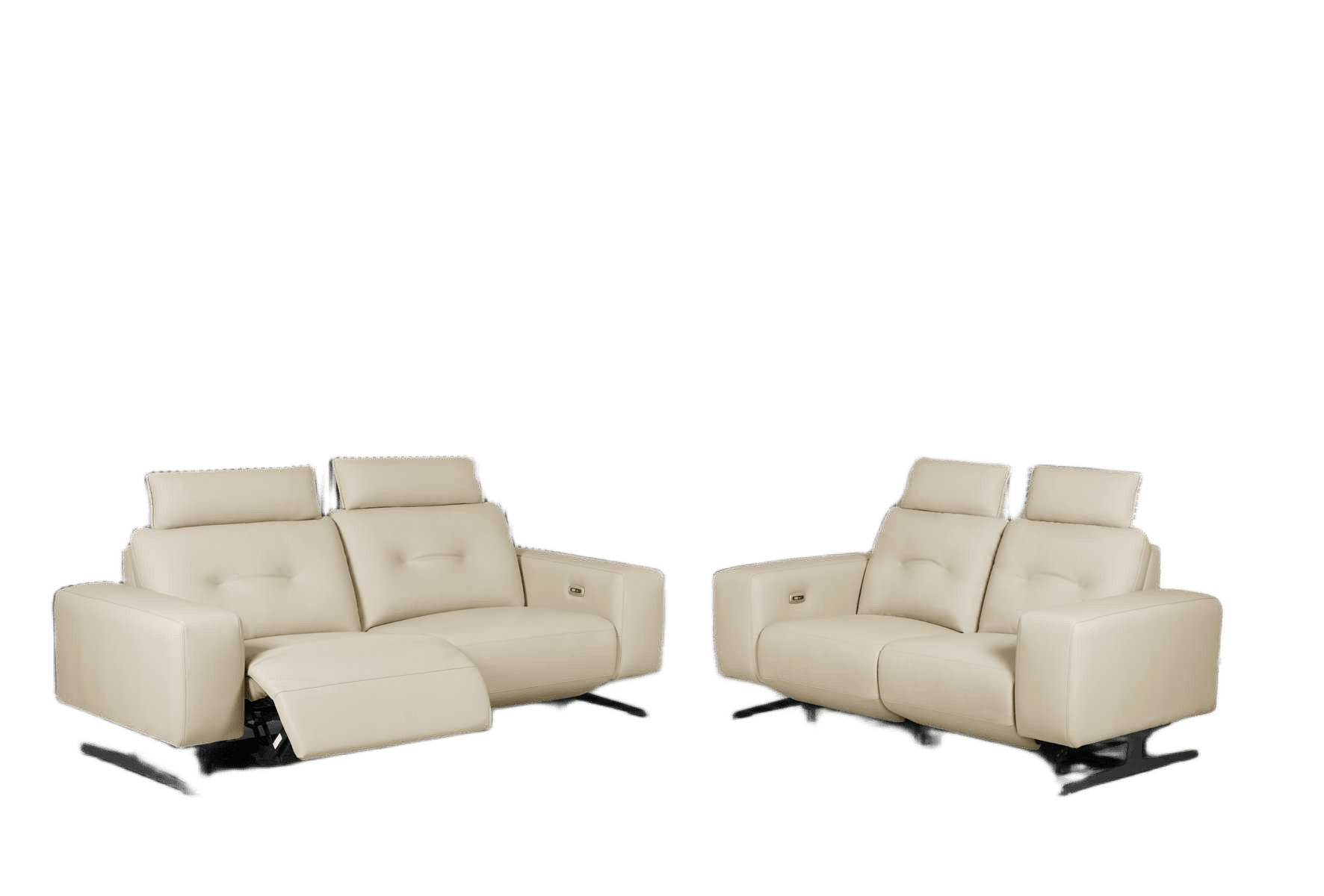 Sofa 3+3+1+1 820 White Leather, Bonded Leather, Wood, Foam 3s:212x96x99 3s:212x96x99 1s:109x96x99 Legs: Kd