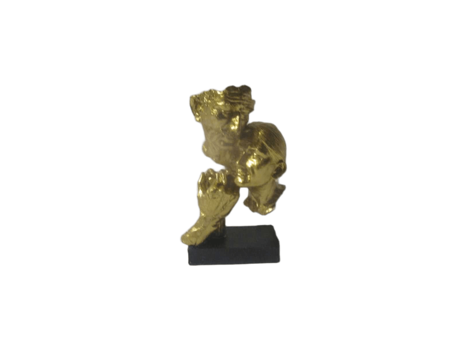 Statue Old Lovergold +black Base 26cm