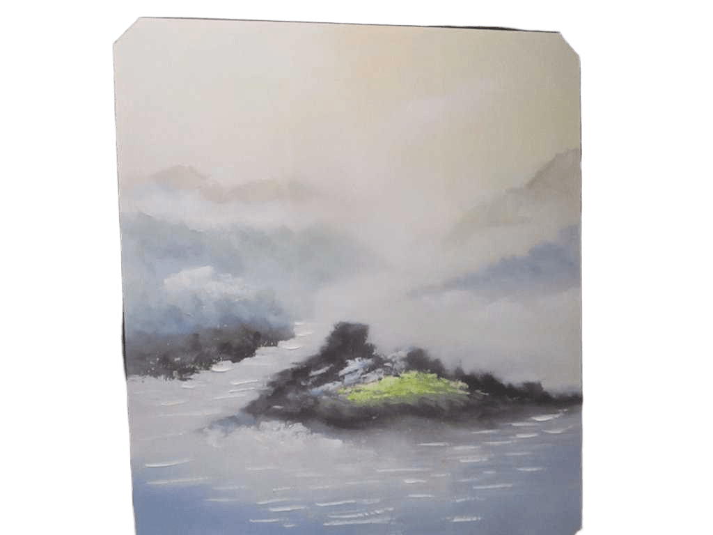 Painting, Ps Frame Back: Wood+non-Woven 150*180