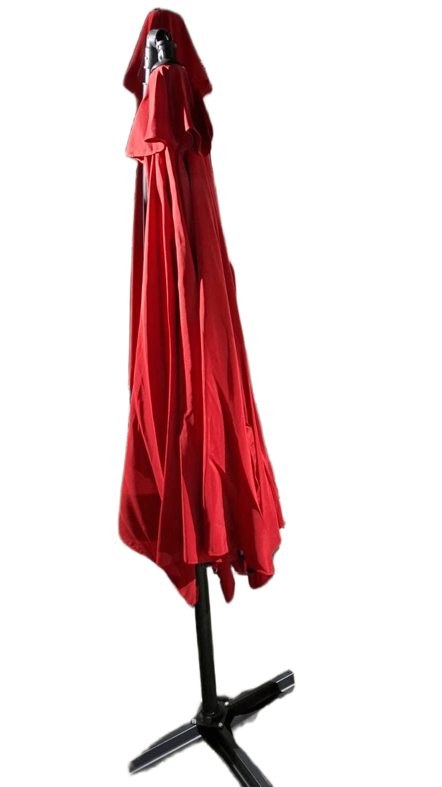 Umbrella , Textile 240g/M, With Cross Base, No Chinese Package, Alluminum Dimension 48mm Tube,tube Thickness 10mm 409 Red D3 M, Tube Dimension 48mm, Thikness 10 Mm