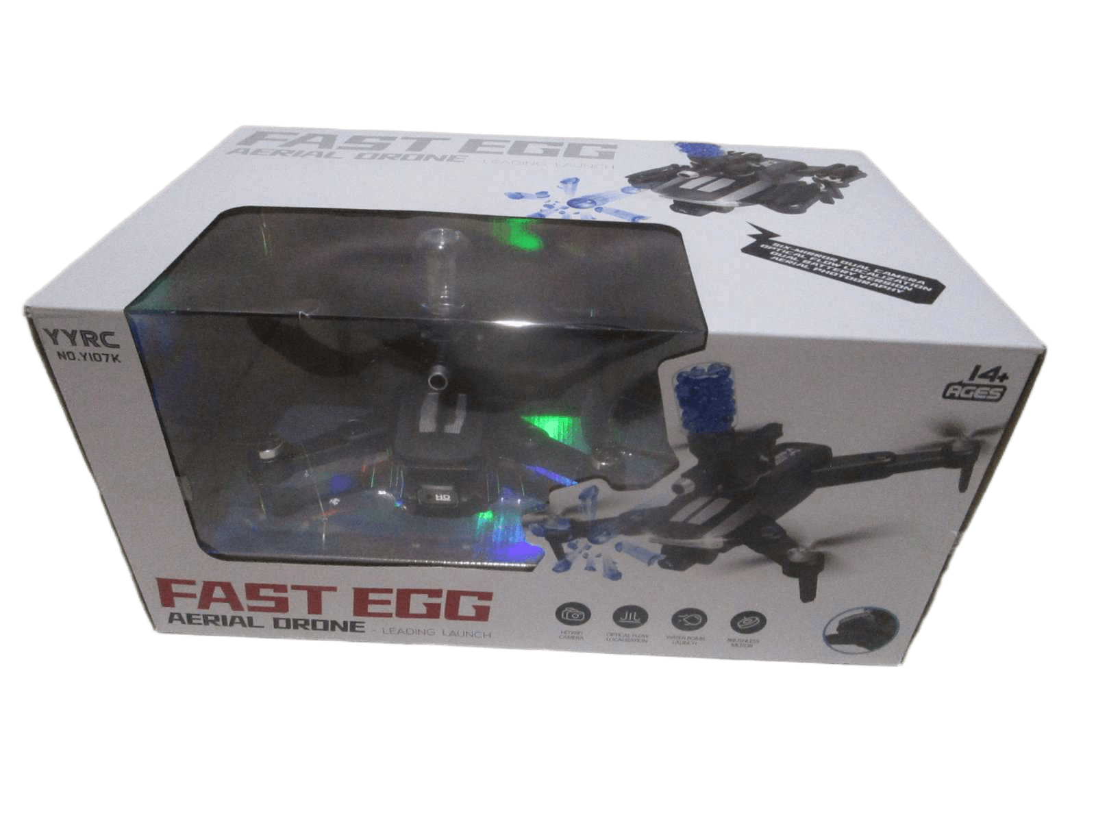 Drone W Remote Control Hd Wifi Camera Optical Flow Localization Water Bomb Launch Brushless Motor One Key Return Maximun Flight Time:15 Mins Maximun Flight Height:100 M 4 Wings Plastic+alloy Packing:color Box Black 31.5cx31.5x14.7cm