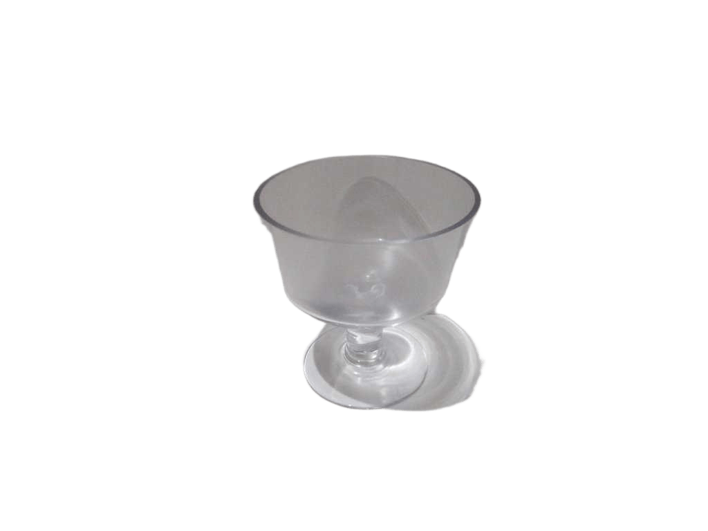 Vase Glass Clear 15*14.5
