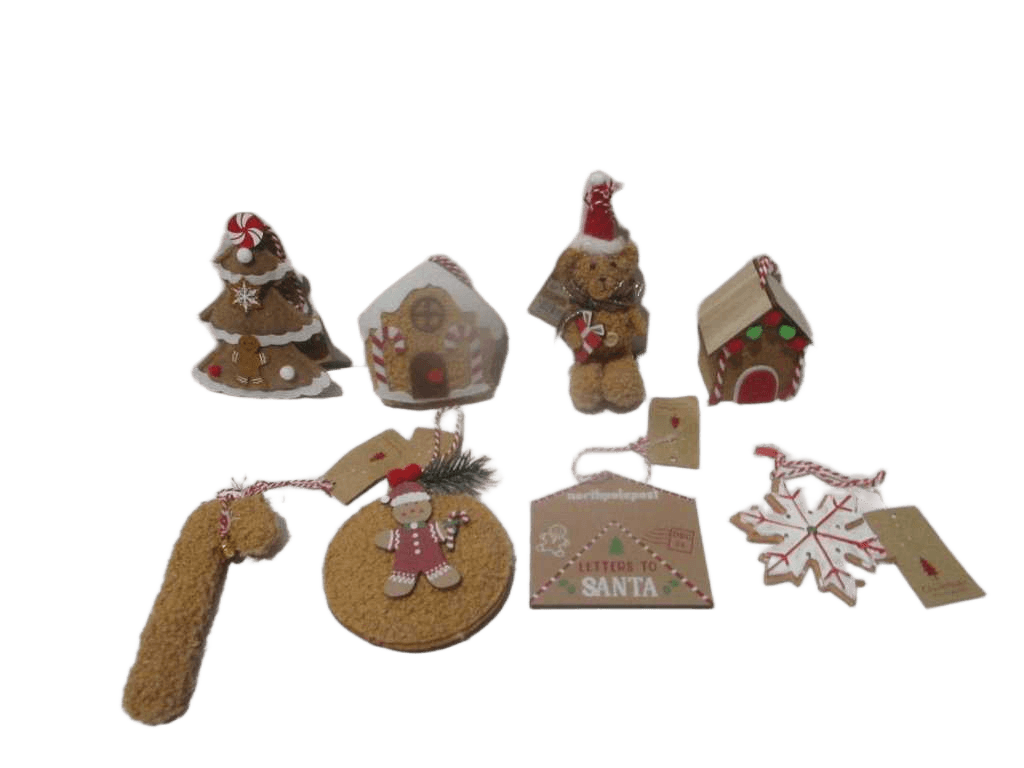 Xmas Hangingdeco 8ass D