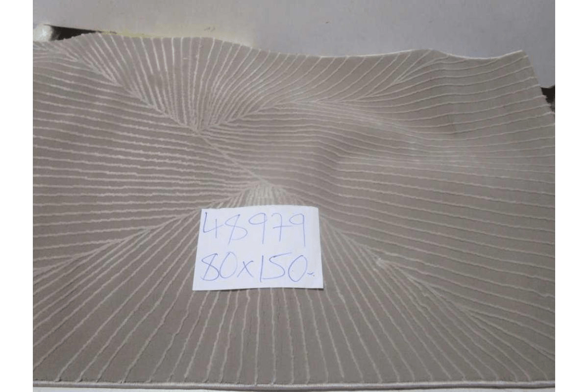 Carpet 80x150 Sign V41 3d Effect Recycled Polyester Hand Carved 1,750 Gsm/Sqm 480,000 Points/Sqm 12mm Pile Height 670 Sign-5375
