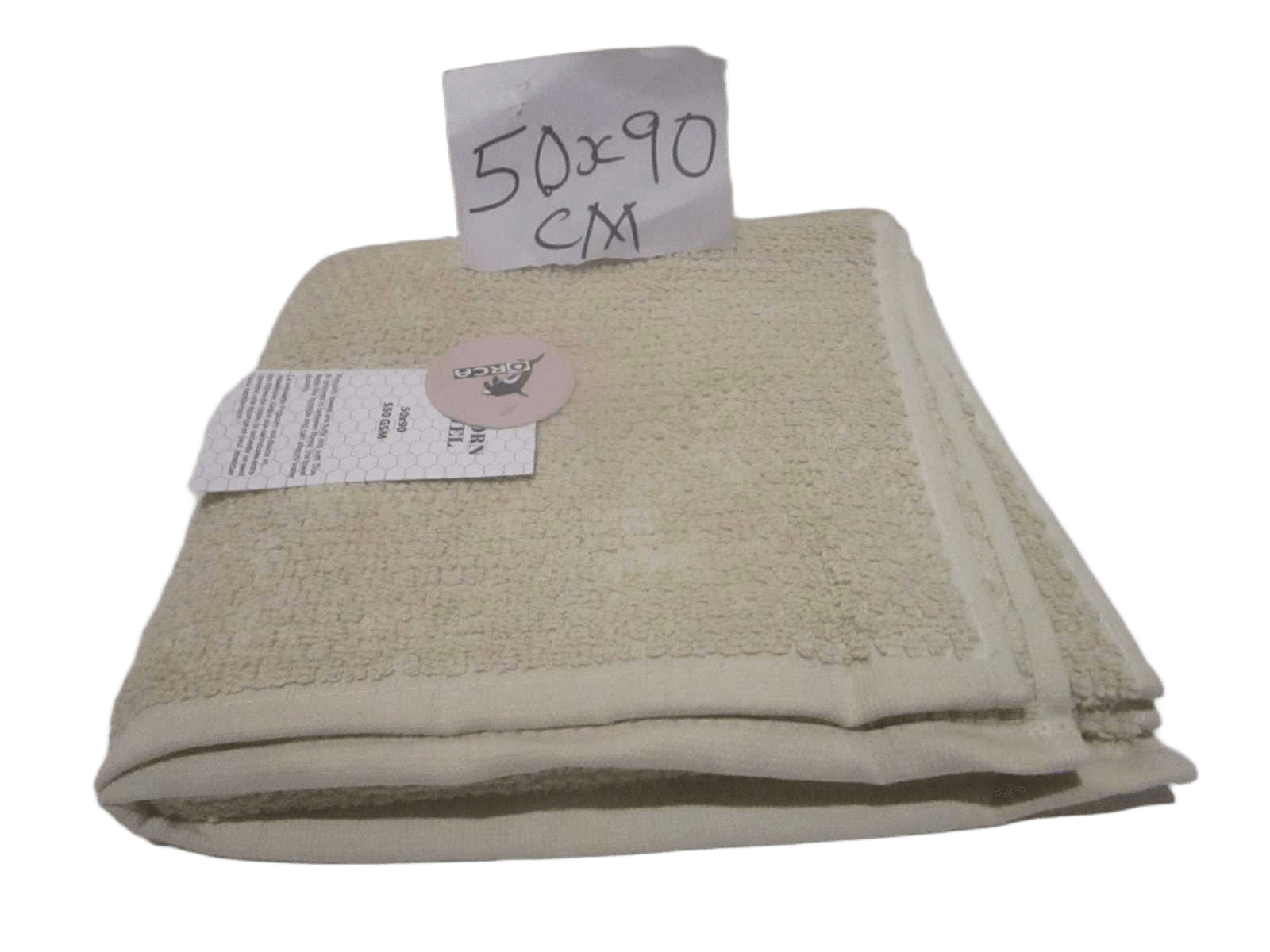 Towel Popcorn - Plain Dyed Dobby Towel - Duble Ply 2/20 - 550 Gsm - Combed Cotton Yarn