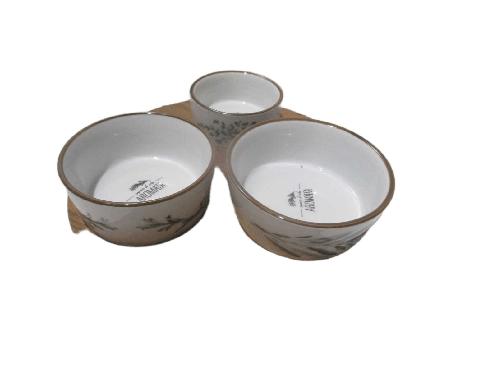 Serving Set Of 4pcs White Clr