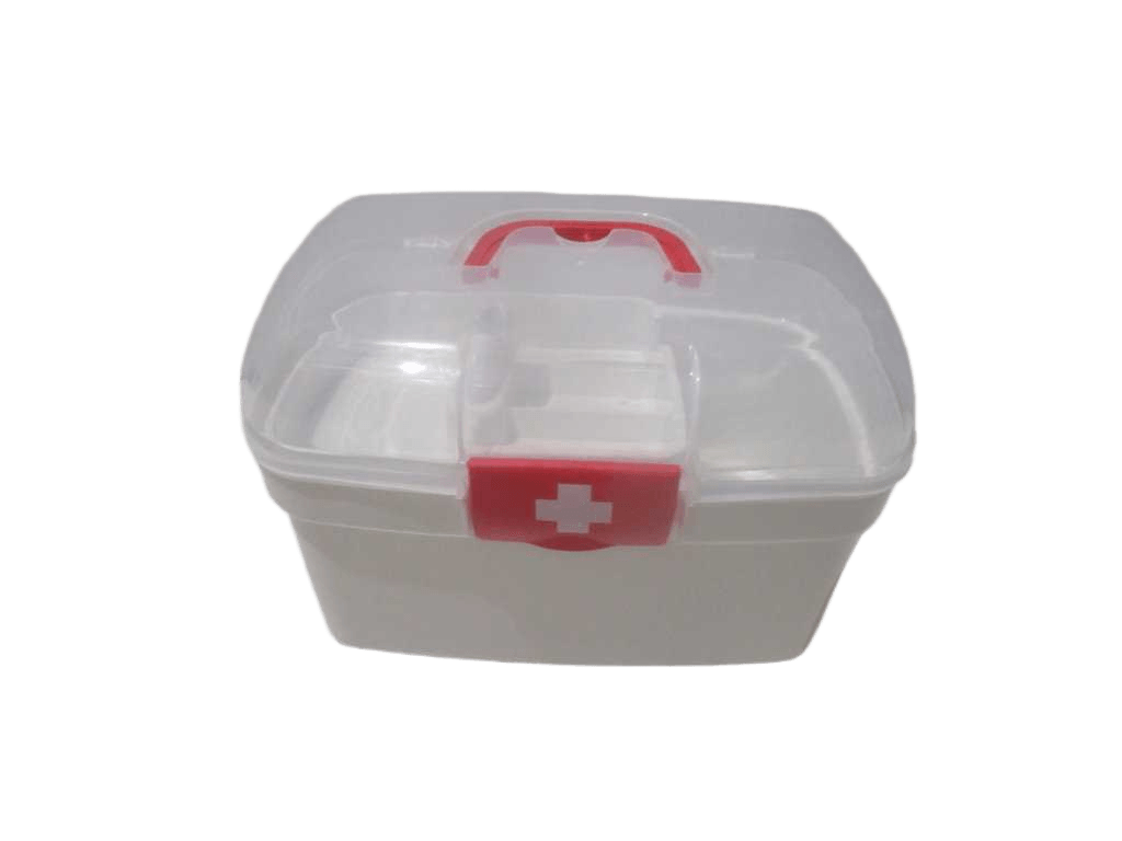 Medical Box Pp 228.3g Blister Packing White 22x15x14
