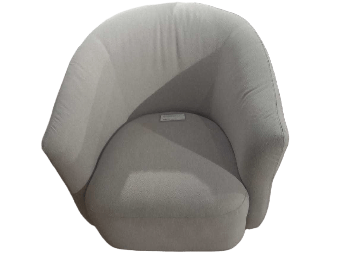 Swivel Arm Chairlake-451 Grey Faric 90x88x79