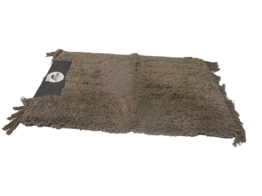 Bath Mat 100% Micropolyester Pile Base 100% Cotton 2000 Gsm With Lattex