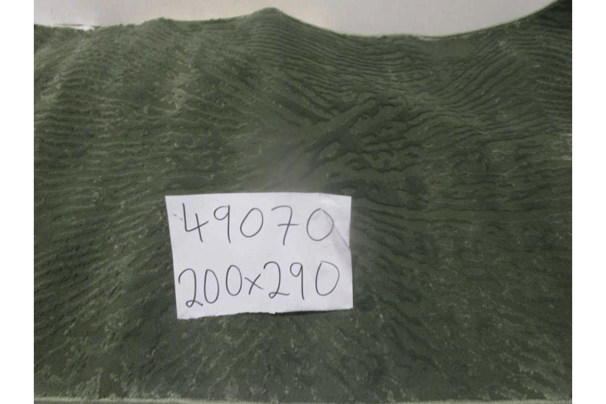 Carpet 200x290 Latte 100 % Polyster 1.750 G/Sqm 12 Mm Pile Height 500.000 Pointe Cotton Backing 3-4% Shrink On Width Washable 26 Green