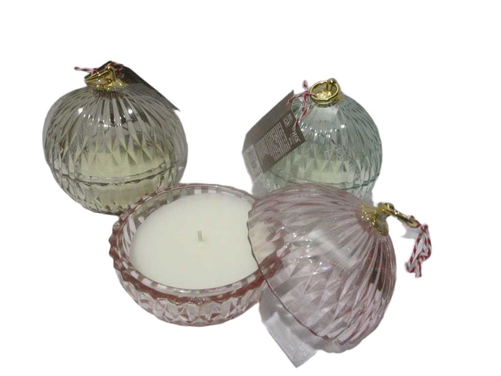 Candle Scented In Glass 12cm