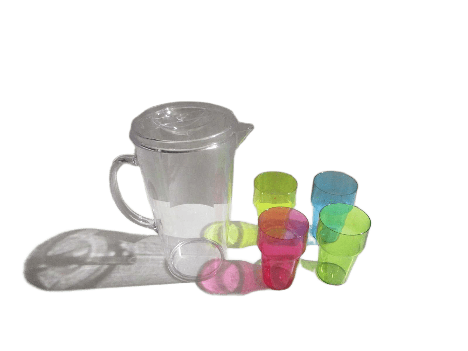 Pitcher With 4 Mugs Ps