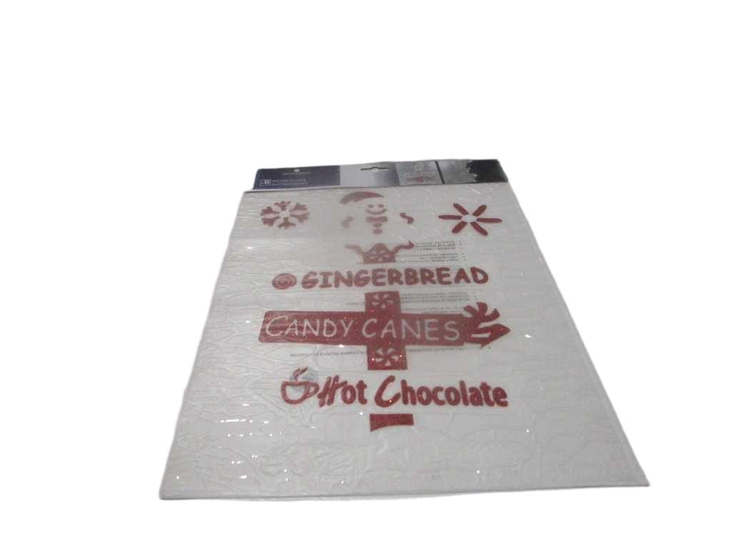 Window Sticker Floc Candy