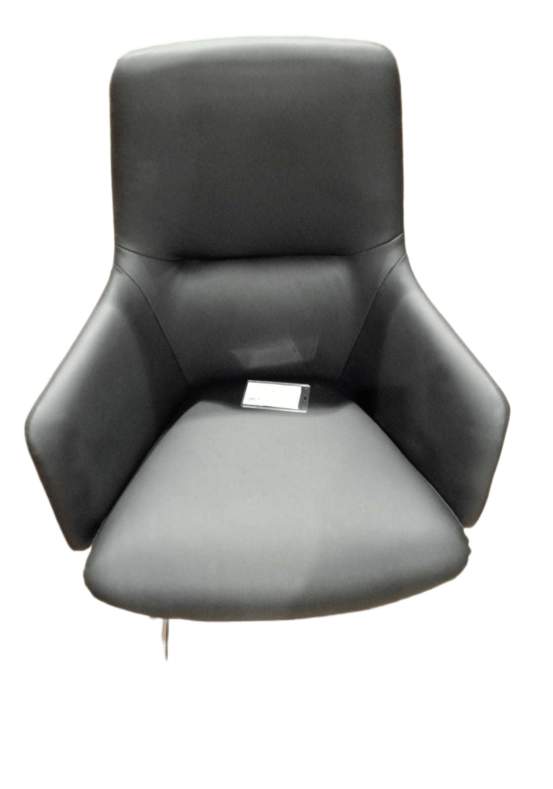 Office Visitor Chair Pu Black -270-01 64x103x71 2cl 2ac