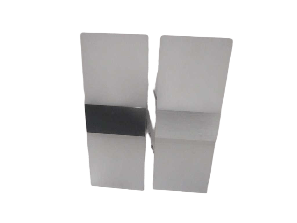 Fram Applique Aluminium E 220v Warm White Light 3000k 6w Led Black And Silver Assorted 27x10