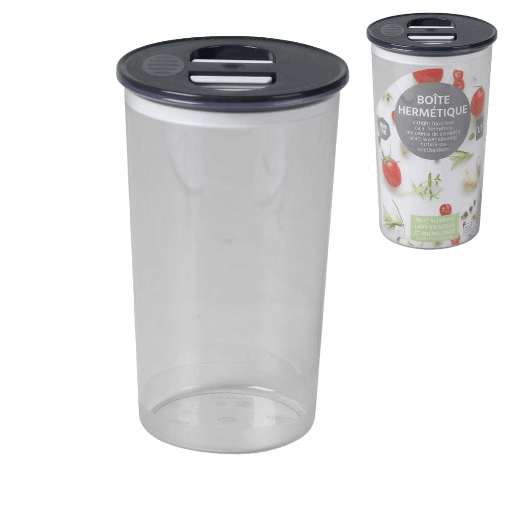 Box Hermetic Liberty 1,10ltr D11xh18cm Midnight Blue