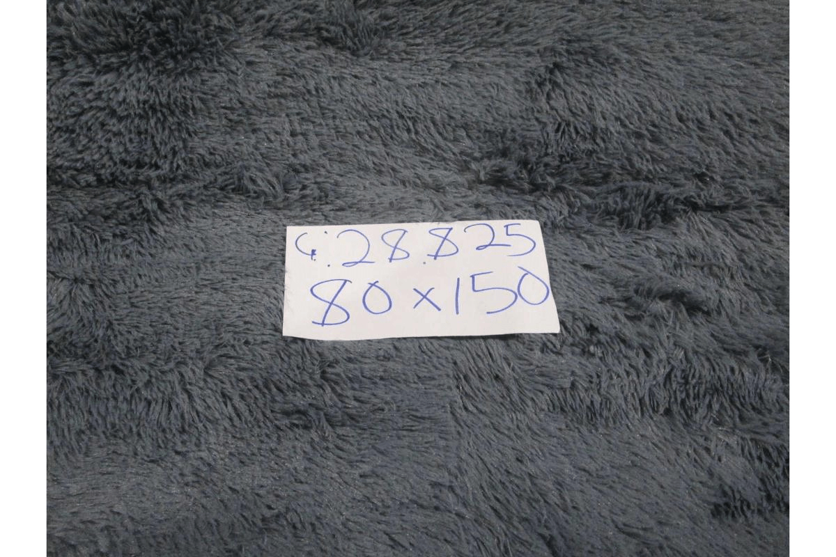 Carpet Grey Polyester 0.8*1.5