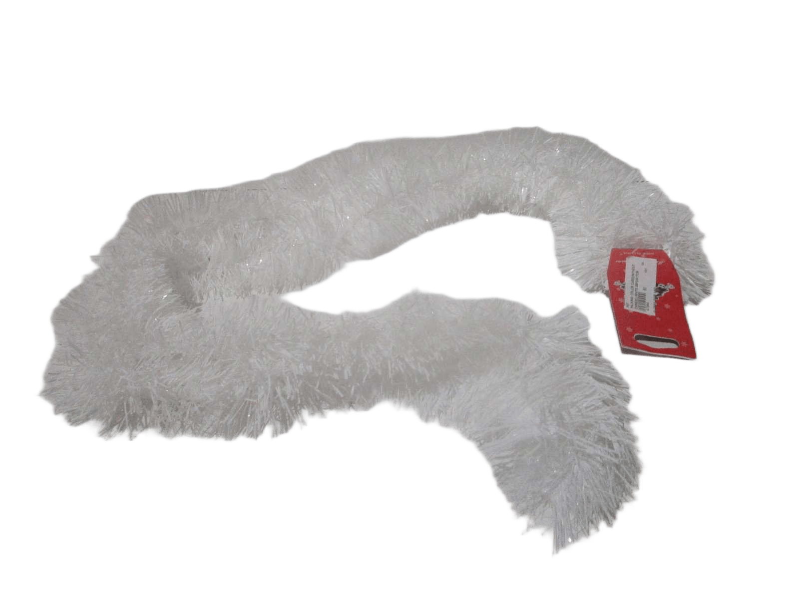 Glossy Garland Pet Packing: Color Card(Without Chinese) White 2m*dia:7cm