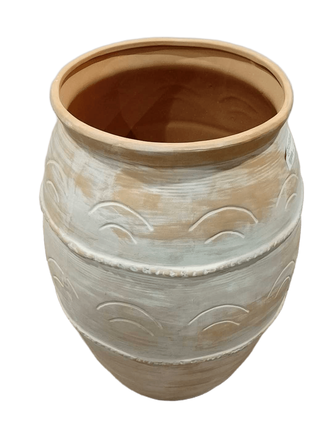 Vase Medium Pottery Clay 31,5x31,5x42,5 Cm