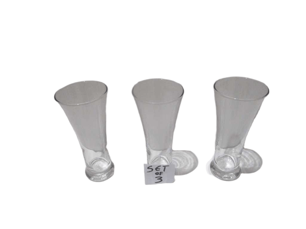 Tumbler Set Of 3 Tumbler Brown Box Clear H180x80 340ml