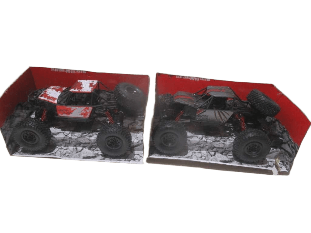 Off-Road Car Remote Control 2 Colors Assorted With Color Box Rouge/Jaune 75*32*33